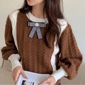 COPY - Beautiful Sweater colorblock